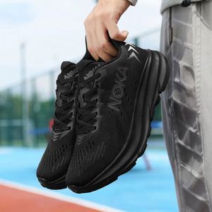 Wholesale Fashion Running Shoes Lace-up Stretch Fabric Mesh Athletic Low-<b>top</b> Light-weight <b>PVC</b> Midsole Anti-Slip Solid Quick Dry - Product Image 6