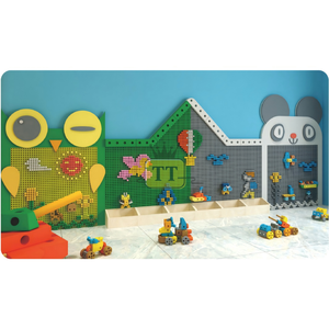 Attrezzatura per Parco <span class=keywords><strong>Giochi</strong></span> al Coperto in Vendita, Blocchi Morbidi <span class=keywords><strong>Educativi</strong></span> in EVA per Bambini, Gioco Interattivo a Parete per Parchi Divertimento e Scuole Materne - Product Image 6