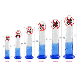 Groothandel <span class=keywords><strong>2025</strong></span> Nieuwe Realistische Crystal Dildo 7Inch 8Inch 9Inch 10Inch 11Inch 12Inch <span class=keywords><strong>Xxl</strong></span> Tpe Voorhuid Gelei Dildo Seksspeeltje Voor Vrouwen - Product Image 1