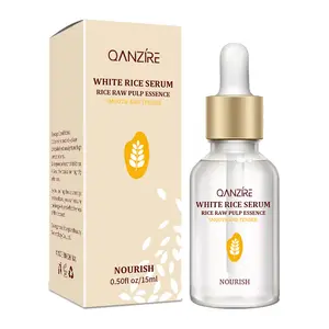 Wholesale White Rice Face Skin Face Serum Nicotinamide Skin Whitening Moisturizing Brightening Delicate Pore Essence