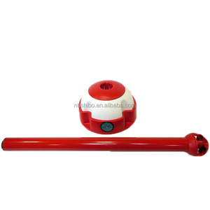 Poste de la cadena de tráfico, soporte de advertencia, reflectores, señal de guía, delineador de carretera, poste, divisor de plástico fijo, barrera llena de agua - Product Image 2