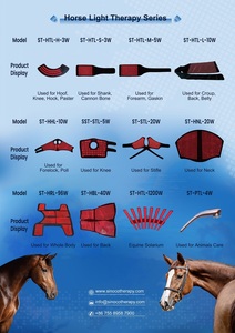 CE Equine LED Light Therapy Wrap Série Shenzhen Fábrica para Cavalo Stifle Cells Regeneração Muscle Recovery Pain Relief - Product Image 5
