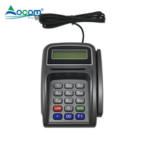 KB887 OCOM Pinpad 20 touches avec écran LCD et lecteur de carte en option MSR pour ordinateur