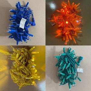Pink PVC Wire 5mm LED String <b>Lights</b> Pure Copper Core Custom Color IP65 Waterproof Connectable Dimmable CE Certified <b>Christmas</b> - Product Image 3