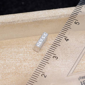 Accessoires de bricolage Wenchi, boucle de bijoux à double rangée de perles séparées, 21556, collier, bracelet, connexion, emballé en sac, Chine - Product Image 3