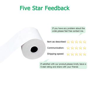 Rolo de papel térmico para máquina de impressora de papel, rolo enorme grande personalizado de fábrica 55gsm 48 gsm - Product Image 3