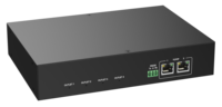 Séquenceur d'alimentation 4 ports avec capteurs, contrôlable via boutons, RS232 et interface Web-GUI