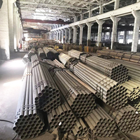 Tabung Boiler tekanan tinggi ASTM A213 T22 SA210 A1 tabung baja karbon mulus untuk ketel uap pipa Boiler baja Aloi