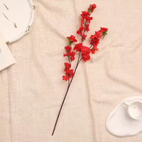 Branches de fleurs de cerisier artificielles en soie de haute qualité de la marque WUXI - Magnifiques fleurs colorées très réalistes pour la maison