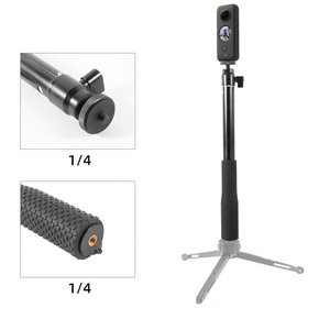 GREATYYT Bâton <span class=keywords><strong>de</strong></span> selfie rétractable en aluminium Monopode compatible Trépied rétractable pour caméra d'action <span class=keywords><strong>Go</strong></span> Pro - Product Image 5