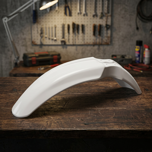 Parafango Anteriore BIANCO 041 per Honda XR 250R 1996-2025 Parafango Moto in Plastica - Product Image 3