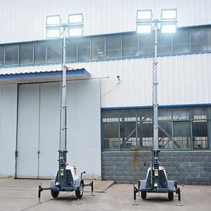 Tour d'éclairage solaire mobile économique pour les zones hors réseau et les emplacements isolés - Product Image 6