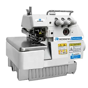 Máquina de coser industrial Overlock de 3 hilos de alta velocidad de gran oferta GC737 para camisetas y sudaderas