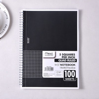 Carnet à spirales personnalisé, 100 feuilles, pages détachables, pour usage professionnel ou scolaire