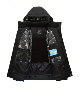 2023 Vêtements <span class=keywords><strong>de</strong></span> <span class=keywords><strong>ski</strong></span> professionnels pour femmes du fabricant OEM Combinaisons <span class=keywords><strong>de</strong></span> <span class=keywords><strong>ski</strong></span> imperméables personnalisées Snowboard <span class=keywords><strong>de</strong></span> haute qualité Coupe-vent Plus Size - Product Image 2