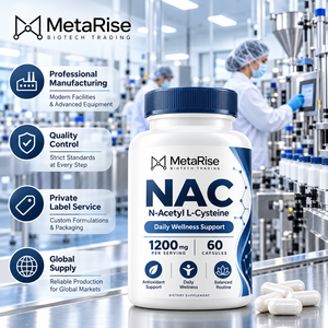 แคปซูล <span class=keywords><strong>NAC</strong></span> เอ็น-อะซีทิลซิสเทอีน กลูตาไธโอน สารต้านอนุมูลอิสระ อาหารเสริมเพื่อสุขภาพ จำนวน 60 แคปซูล (ขายส่ง) - Product Image 6
