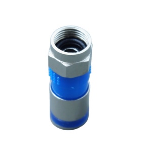 <span class=keywords><strong>Antenne</strong></span> CATV RF coaxiale 75 ohms, connecteur de compression de type F pour câble coaxial RG6 50 ohms 1P - Product Image 4
