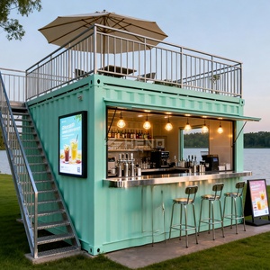 Chiosco Container Moderno Personalizzato per Caffetteria e Snack Bar, Popolare e <span class=keywords><strong>in</strong></span> <span class=keywords><strong>Vendita</strong></span> - Product Image 4