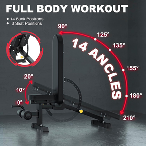Équipement de <span class=keywords><strong>musculation</strong></span> multifonctionnel pour la maison, haltères, bancs et supports en acier, <span class=keywords><strong>banc</strong></span> de <span class=keywords><strong>musculation</strong></span> réglable - Product Image 5