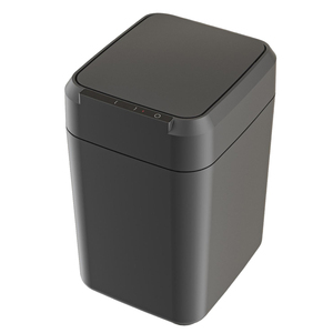 Venta al por mayor <span class=keywords><strong>de</strong></span> fábrica: Bote <span class=keywords><strong>de</strong></span> basura inteligente <span class=keywords><strong>de</strong></span> 17L con sensor, manos libres, recargable, negro, para baño - Product Image 6