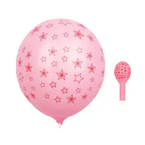 12英寸蓝色粉色是男孩是女孩乳胶气球婴儿淋浴生日派对气球