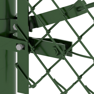 Panneaux de clôture en treillis métallique galvanisé de 1,80 m de haut pour <span class=keywords><strong>allée</strong></span> de villa extérieure avec service d'installation vidéo - Product Image 3