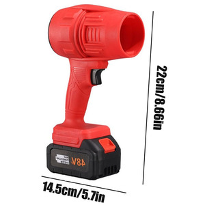 <span class=keywords><strong>Souffleur</strong></span> d'air rechargeable sans fil haute puissance <span class=keywords><strong>Batterie</strong></span> au lithium portable Nettoyeur de poussière de feuilles électrique <span class=keywords><strong>Souffleur</strong></span> de <span class=keywords><strong>batterie</strong></span> au lithium - Product Image 5