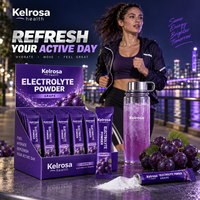 Sachets d'électrolytes et de créatine, poudres d'électrolytes, mélange de boissons électrolytiques aux fruits pour une meilleure hydratation et des soins de santé