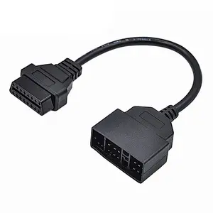 Cho TOYOTA 22pin để 16pin OBD1 để OBD2 chẩn đoán Adapter kết nối cáp