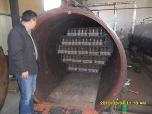 Sterilizzatore per Funghi Commestibili (Shiitake, Ostrica, Ganoderma) - Attrezzatura Industriale per la Coltivazione e la <span class=keywords><strong>Sterilizzazione</strong></span> di Funghi - Product Image 3