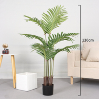 Plantes artificielles en pot de style nordique NINI, Chrysalidocarpus Lutescens, pour la décoration intérieure du salon et l'aménagement paysager
