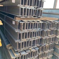 Poutres en H structurelles laminées à chaud en stock, longueurs personnalisées disponibles