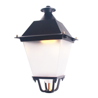 Austarlux Villa Pro. Lámpara de Pared, Apertura sin Herramientas, Farola Urbana Moderna LED AC para Jardín, Uso en Exteriores, Construcción de Aluminio IP66, 30W-120W