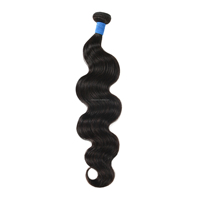 Extensions de Cheveux Humains Double-Drawn, Cheveux Vierges à Cuticules Alignées, Texture Lisse, 8''-24'', Paquets de Cheveux Cousus à la Machine