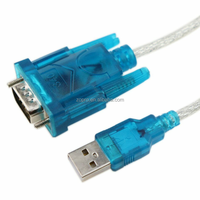 Cable de puerto serie USB a RS232 HL-340 de 9 pines compatible con Windows 7 de 64 bits