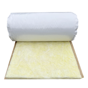Manta <span class=keywords><strong>de</strong></span> <span class=keywords><strong>Lana</strong></span> <span class=keywords><strong>de</strong></span> Vidrio con Revestimiento Blanco R235 100mm, Estándar ASTM C411 Sudamérica - Product Image 3