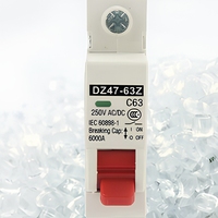 Disjoncteur miniature DC 1P pour usage domestique, interrupteur photovoltaïque