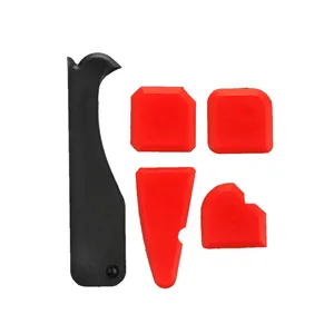 5 Pieces Caulking Tool Set Silicone Acrílico Removedor Raspador Grout Acabamento Ferramenta para Cozinha Banheiro Selante Selagem conjunta