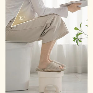Bathroom <b>Step</b> Box Chair <b>Toilet</b> Seat Stool Portable Bathroom Accessories <b>Toilet</b> Squat Stool Removable Non-slip <b>Toilet</b> Seat Stool - Product Image 2