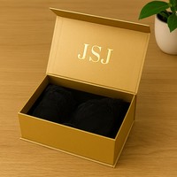 Boîte magnétique personnalisée avec logo, boîte à rabat magnétique, design pliable, boîte cadeau pour montre connectée, casque VR, étui de rangement
