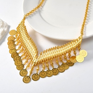 Collar con Colgante de Cobre Chapado en Oro de 18k Estilo Bohemia para Mujer - Product Image 4