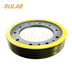 Lift traksi mesin <span class=keywords><strong>Sheave</strong></span> impor utama traksi <span class=keywords><strong>Sheave</strong></span> 41DW45-10X4 untuk Mitsutbi * Lift - Product Image 2