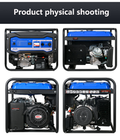 Hochwertiger 3Kw 230V 50Hz AC Einphasen-OHV-Benzin generator Auto Start Home Farm Verwendung mit elektrischer Hands tart option