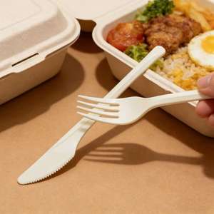 Coltelli Monouso in PS Resistenti all'Ingrosso - Coltelli in Plastica Seghettati Sicuri per Alimenti per Torte Pizza Feste Eventi di Catering - Product Image 2