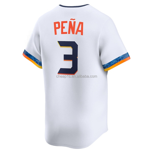 Camiseta de Béisbol Estadounidense de los Astros de Houston Bordada al por Mayor # 27 José Altuve # 44 Yordan Álvarez # 34 Ropa de Softbol <span class=keywords><strong>Nolan</strong></span> <span class=keywords><strong>Ryan</strong></span> - Product Image 5