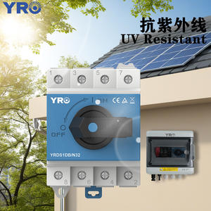 Interruptor de Desconexión de CC YRO 4P YRDS1DB/N32 para Sistema Fotovoltaico, Plástico Resistente a los Rayos UV, Bajo Voltaje - Product Image 1