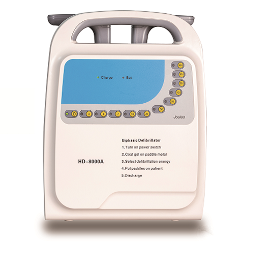 Professional Portable External Manual Defibrillator First-Aid Device for Hospital Use