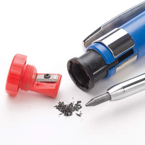 ディープホールマーカーカーペンペンをリードディープホールマーカーロケーター、内蔵シャープナー、シャープペンシルDIYツール、木材、金属、 - Product Image 3