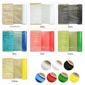 50cm & 30cm Largeur Options 300m Longueur PE Rouleau de Film Plastique Brillant Plain Stretch Shrink Wrap Doux et Résistant à L'humidité - Product Image 6