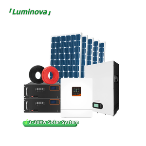Système d'énergie solaire Luminovasolar écologique 5kw 10kw 15kw Ensemble complet de système solaire avec panneau et batterie - Product Image 1